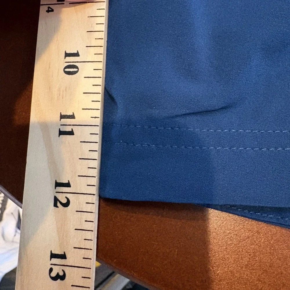 OAKLEYS Factory Pilot Blue Men's Shorts Size 36 Regular Fit Adjustable Straps - Picture 10 of 12